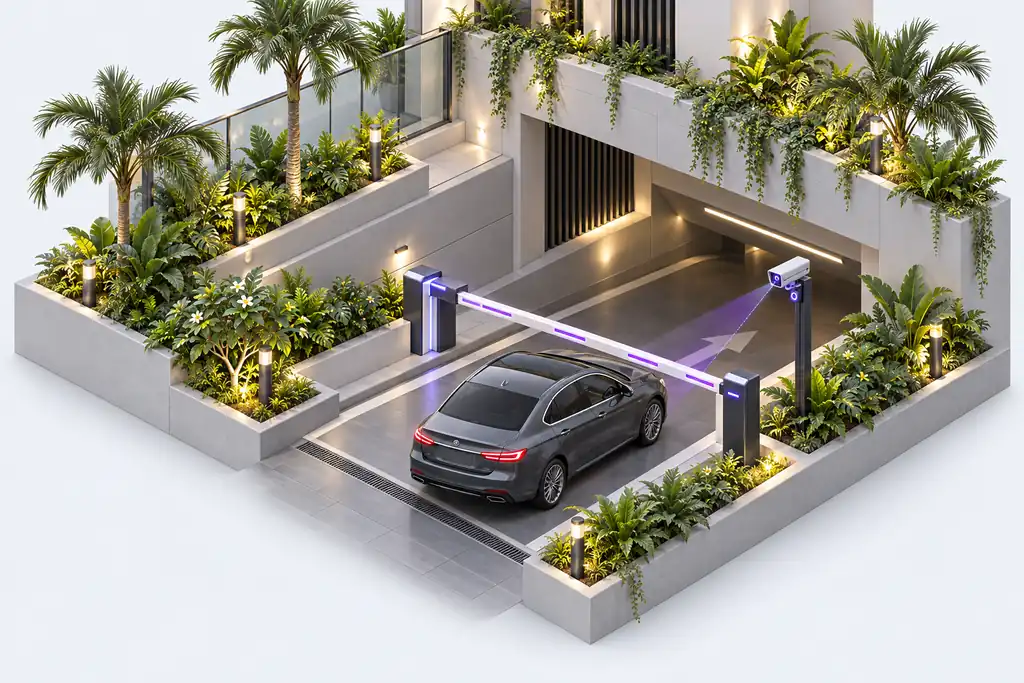 Shared Car Park